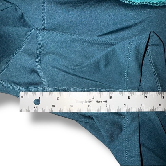 NIKE GOLF TOUR PERFORMANCE Dri-Fit Skort - XL Teal / Green Polka Dot - Picture 10 of 12